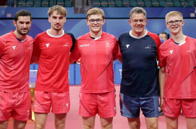 法国队翻盘德国队,许昕刷新纪录 法国队翻盘德国队,许昕刷新纪录